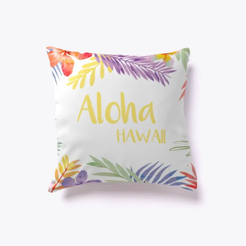 Artistic Pillows - Aloha Hawaii 